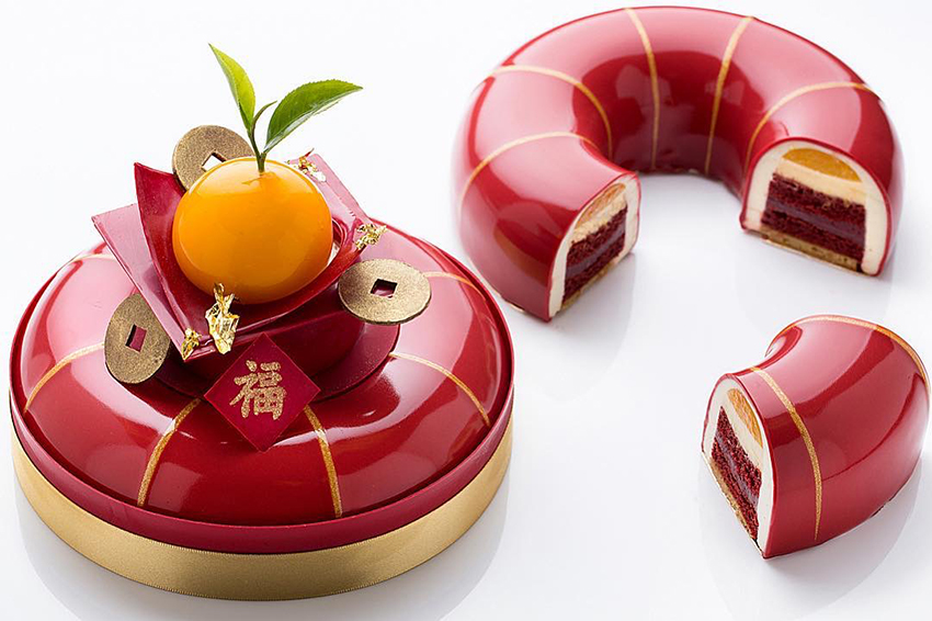 2020年新年中式蛋糕